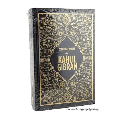 COLLECTED WORKS OF KAHLIL GIBRAN The Prophet Wanderer...Deluxe Gilded NEW SEALED-image