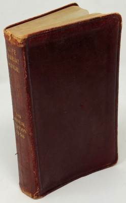 VTG Life Insurance Manual: 11th Ed. - 1898 Leather-Bound SC Pub. A. J. Flitcraft-image