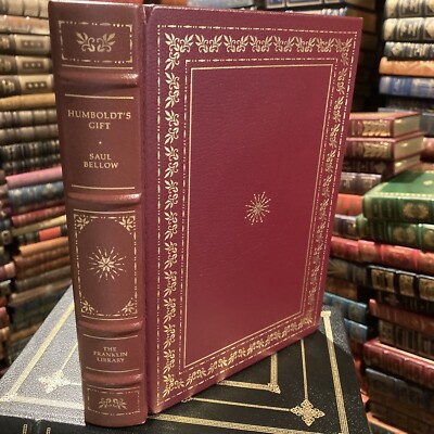 Franklin Library: SAUL BELLOW: HUMBOLDT'S GIFT: JEWISH AUTHOR: CHICAGO-image