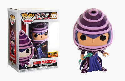 Funko POP! Animation: Yu-Gi-Oh! - Dark Magician (Hot Topic)(Damaged Box) #595-image