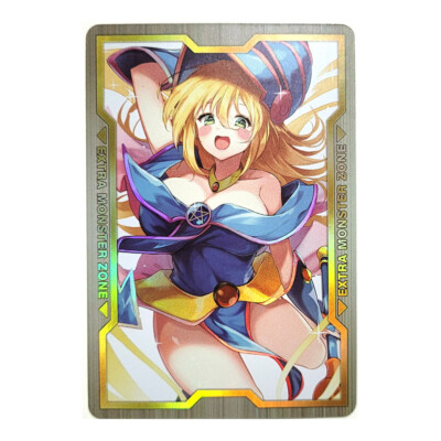 Doujin Art Waifu Anime Holo Foil ACG Card 1045 - Yu-Gi-Oh Dark Magician Girl-image
