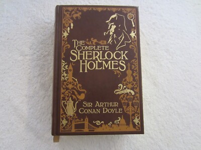The Complete Sherlock Holmes Barnes & Noble 2009, Doyle, HC Leather Bound Book-image
