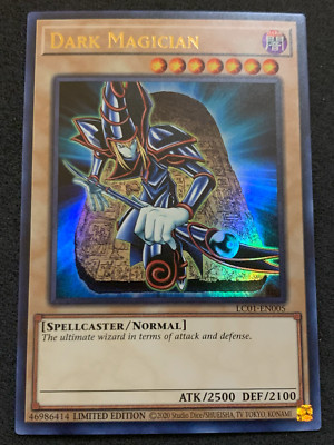 Dark Magician Yugioh LC01-EN005 Ultra Rare Limited Edition NM-image