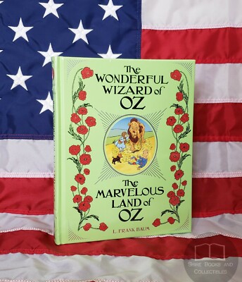 NEW SEALED Wonderful Wizard of Oz & Marvelous Land of Oz Bonded Leather LF Baum-image
