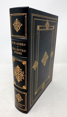 Collected Poems W.H. Auden Franklin Library Limited Leather Edition 1978 POEMS-image