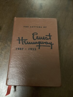 The Letters of Ernest Hemingway, 1907-1922 Ernest Hemingway (2011 Leather) #/500-image