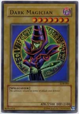 Yugioh! Dark Magician - LOB-005 - Ultra Rare - Unlimited Edition Near Mint, Engl-image
