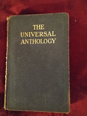 1899 The Universal Anthology ,Library Edition, vol 13&14 leather binding-image