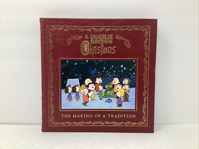 A CHARLIE BROWN CHRISTMAS THE MAKING OF A TRADITION LEATHER BOUND HC C. SCHULZ-image