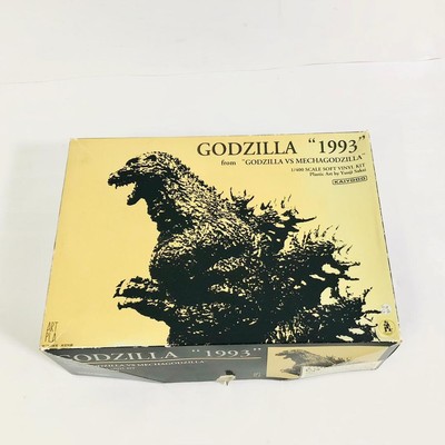 Kaiyodo Soft Vinyl Kit Godzilla 1993 1/400 Vs Mechagodzilla-image