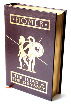 The Iliad & The Odyssey by Homer Collectible Gilt 1999 Barnes and Noble Edition-image