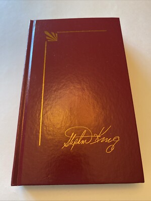 Dolores Claiborne - Stephen King Library - Red Leather Bound Hardcover - 1993-image