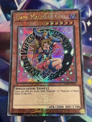 Yu-Gi-Oh! TCG Dark Magician Girl RA04-EN107 Quarter Century Secret Rare NM/M-image