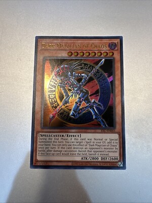 Yugioh Dark Magician Of Chaos IOC-EN065 Mint/NM (25th Anniversary Reprint)-image