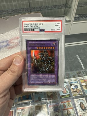 2003 YU-GI-OH! Dark Paladin MFC-105 PSA 9 Mint-image