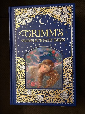 GRIMM’S COMPLETE FAIRY TALES Hardcover Leather Bound Barnes and Noble Edition-image