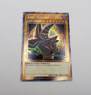 Dark Magician Arkana Platinum Secret Rare RA04-EN106 Quarter Century NM-image