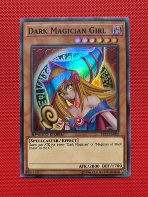 Yugioh! Dark Magician Girl STP1-EN002 Super Rare NM-image