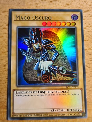 Dark Magician (V.1 - Ultra Rare)●YUGIOH●LC01●2023●SPANISH●LIMIT EDITION●MINT-image