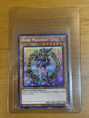 Yugioh Dark Magician Girl MP22-EN268 Prismatic Secret Rare 1st Edition TCG card-image