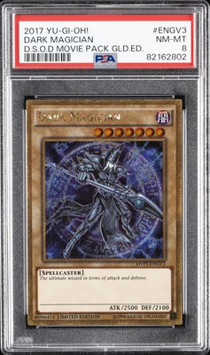 2017 #ENGV3 DARK MAGICIAN PSA 8-image