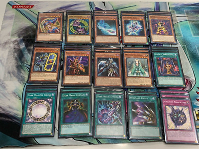 Yugioh Dark Magician Girl Deck 40 Cards Yami Yugi Muto Breaker Defender Magical-image