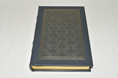 🖊SIGNED Easton Press I, THE JURY by Mickey Spillane 1ST ED LEATHER FINE/RARE!-image