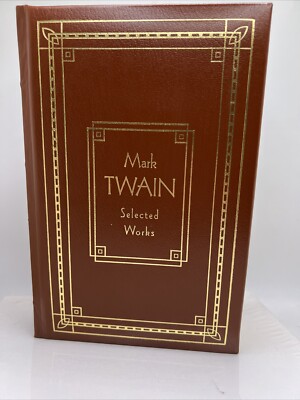 Mark Twain Selected Works Gramercy Library Classics Illustrated Faux Leather Edi-image