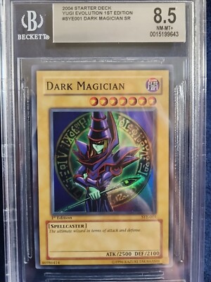 Yu-Gi-Oh! Dark Magician Holo 1st Edition SYE-001-image