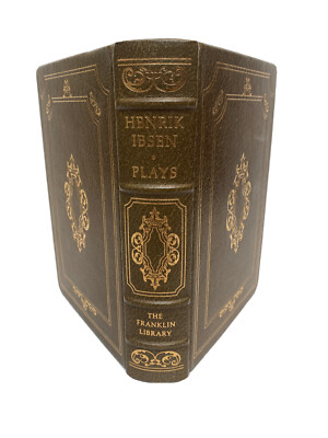 Anthology Of Plays By Ibsen 1977 Great Books Leather Bound Franklin Mint-image