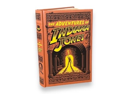 THE ADVENTURES OF INDIANA JONES 3 Novels Deluxe Collectible Leather Bound-image