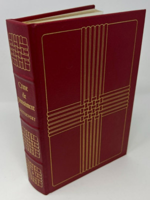 EASTON PRESS: Crime & Punishment: Collector's Ed. by Fyodor Dostoevsky - 1980 HC-image