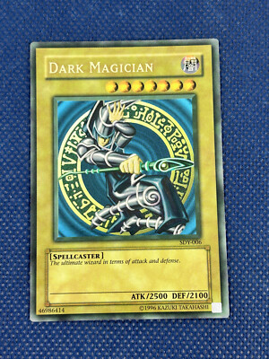 YuGiOh Dark Magician Starter Deck: Yugi #SDY-006 WAVY & FADED NM-image
