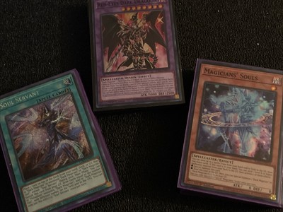 Yugioh Dark Magician Deck Dragoon Illusion Chaos Soul Servant Ghost Ogre-image