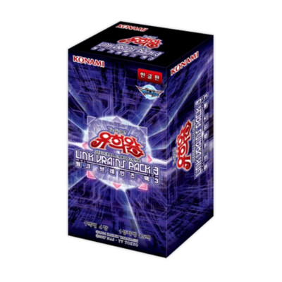 Yu-Gi-Oh YUGIOH Card Link Vrains Pack 3 Booster box 15 packs Korean ver.-image