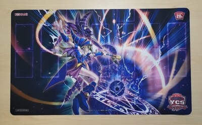 Yu-Gi-Oh 20th Dark Magician and Dark Magician Girl YCS Nagoya Japan 2018 Playmat-image