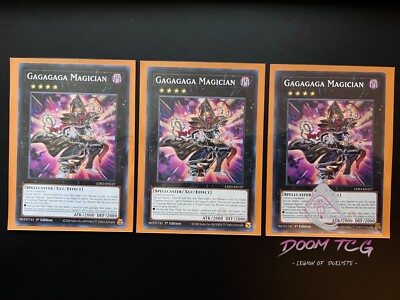 YuGiOh Gagagaga Magician LDS3-EN127 (x3) 1st Ed-image