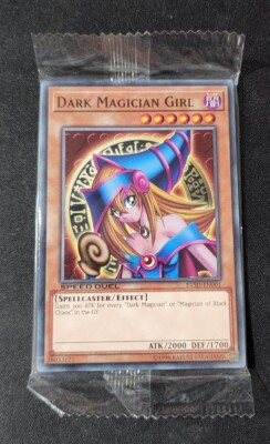 Yugioh Dark Magician Girl EVSD-EN001 Speed Duel Promo Pack Sealed Fast Free Ship-image