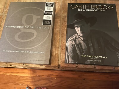 Garth Brooks 'The Anthology' Part 1-The First Five Years Book with 5 cd's-image