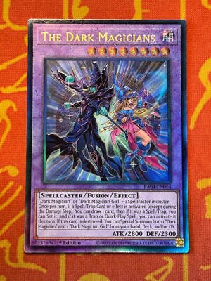 YUGIOH THE DARK MAGICIANS ULTIMATE RARE NM RA04-EN054-image