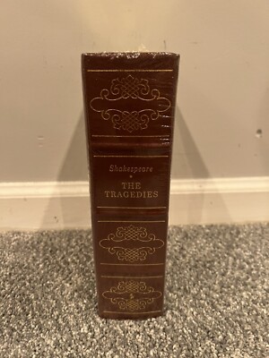 Easton Press The Tragedies  Shakespeare SEALED Leather Book Gift Collectible-image