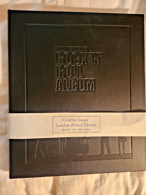 TERRY O'NEILL'S ROCK 'N' ROLL ALBUM: LEATHER BOUND EDITION. GREAT  PHOTOS!-image