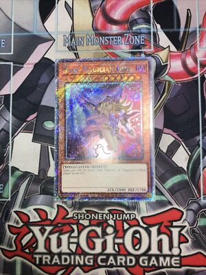 Dark Magician Girl Platinum Secret Rare RA04-EN107 7Th Art Yugioh-image