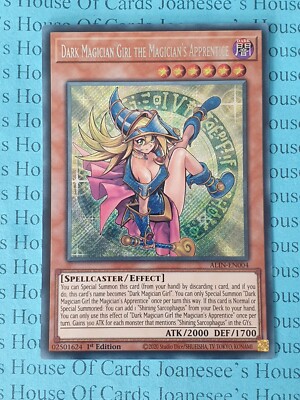 ALIN-EN004 Dark Magician Girl the Magician's Apprentice Yu-Gi-Oh Card 1st New-image