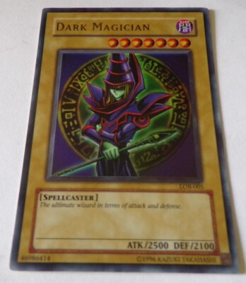 Dark Magician LOB-005 Unlimited Ultra Rare Yugioh NM - M-image