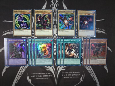 Yu-Gi-Oh! Red-Eyes Dark Dragoon Package Dark Magician Black Dragon Fusion -image