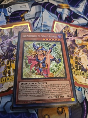 Yugioh Dark Magician Girl The Magician's Apprentice ALIN-EN004 SCR NM-image