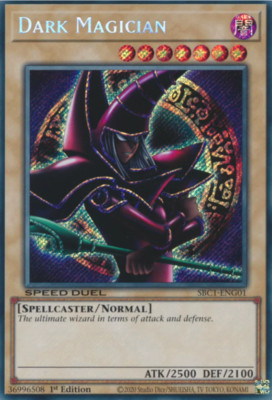 Dark Magician - SBC1-ENG01 - Secret Rare 1st Edition - NM-image