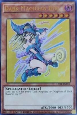 Dark Magician Girl - LART-EN019 - Limited Edition x1 - Near Mint-image