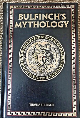 BULFINCH'S MYTHOLOGY Thomas Bulfinch Deluxe Leather Bound Classics EXCELLENT-image